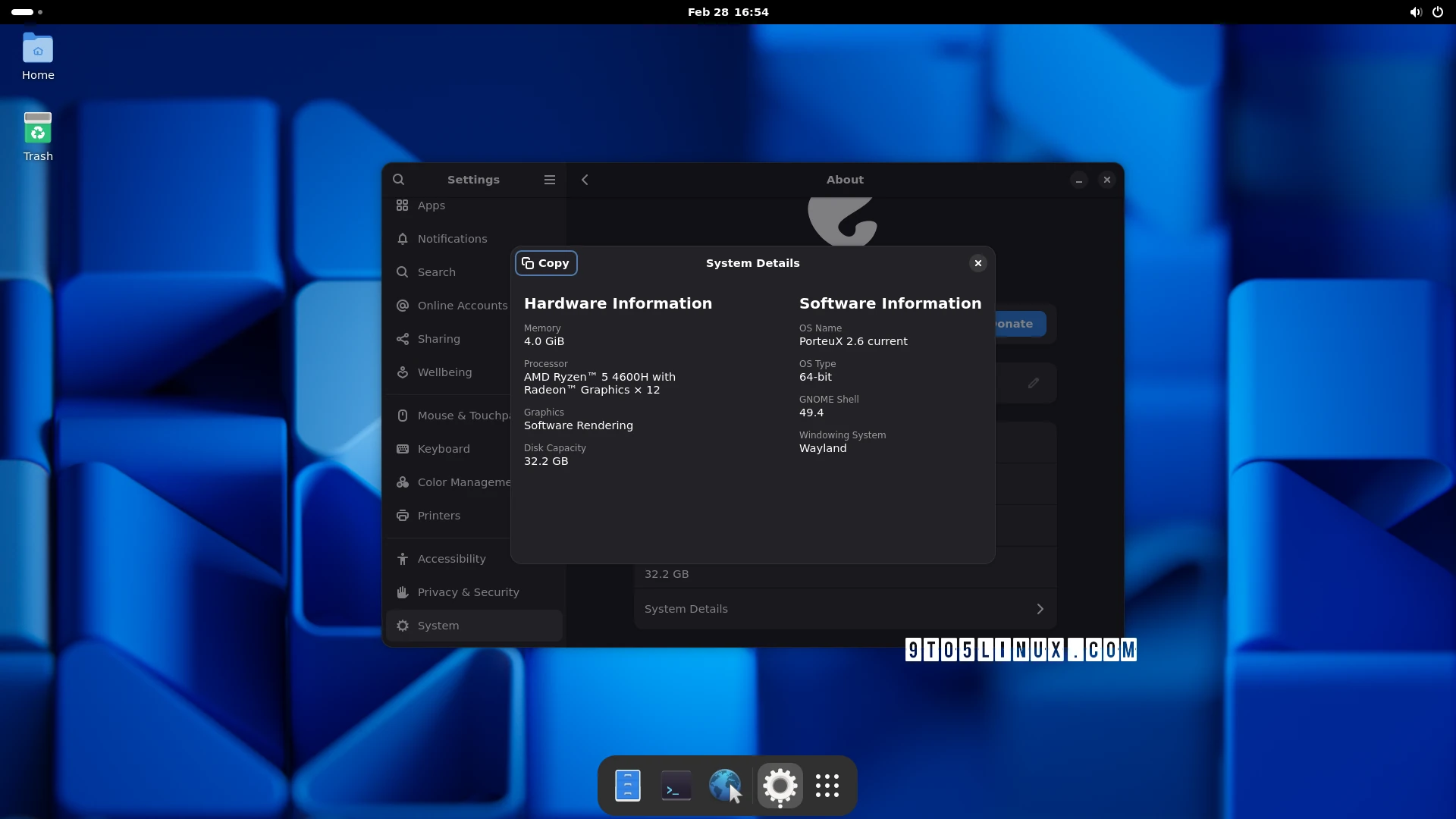PorteuX 2.6: A Speedy Linux Distribution for Power Users