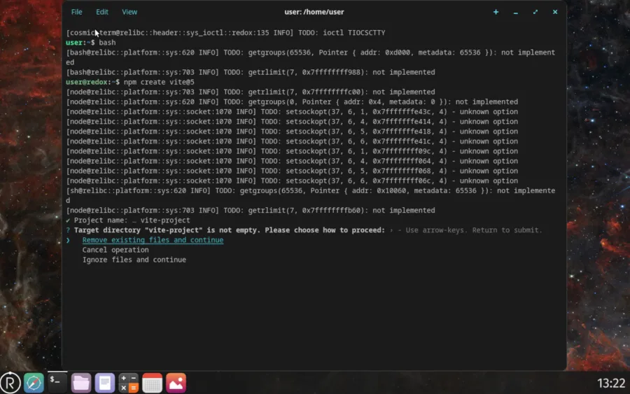 Redox OS Advances: Vulkan and Node.js Support