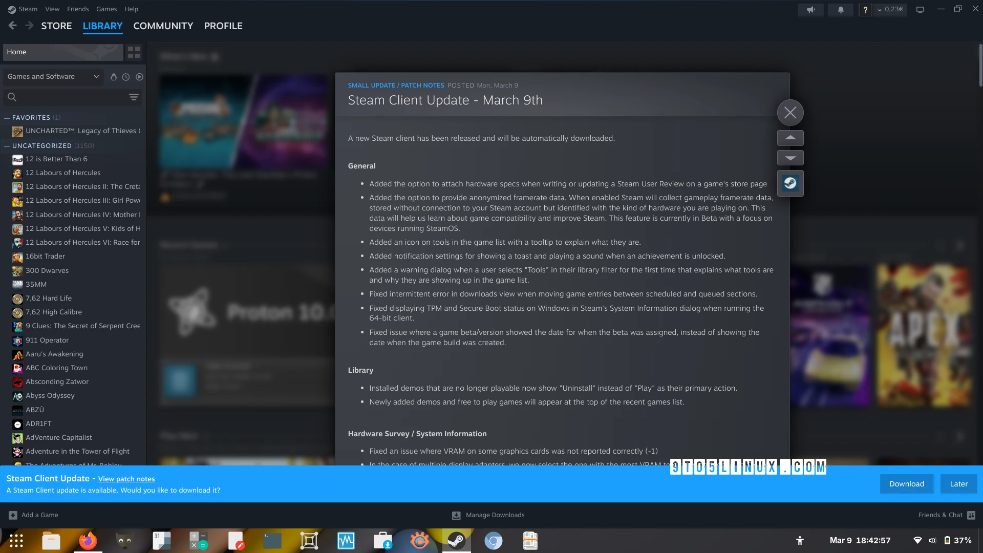 Steam Client Update