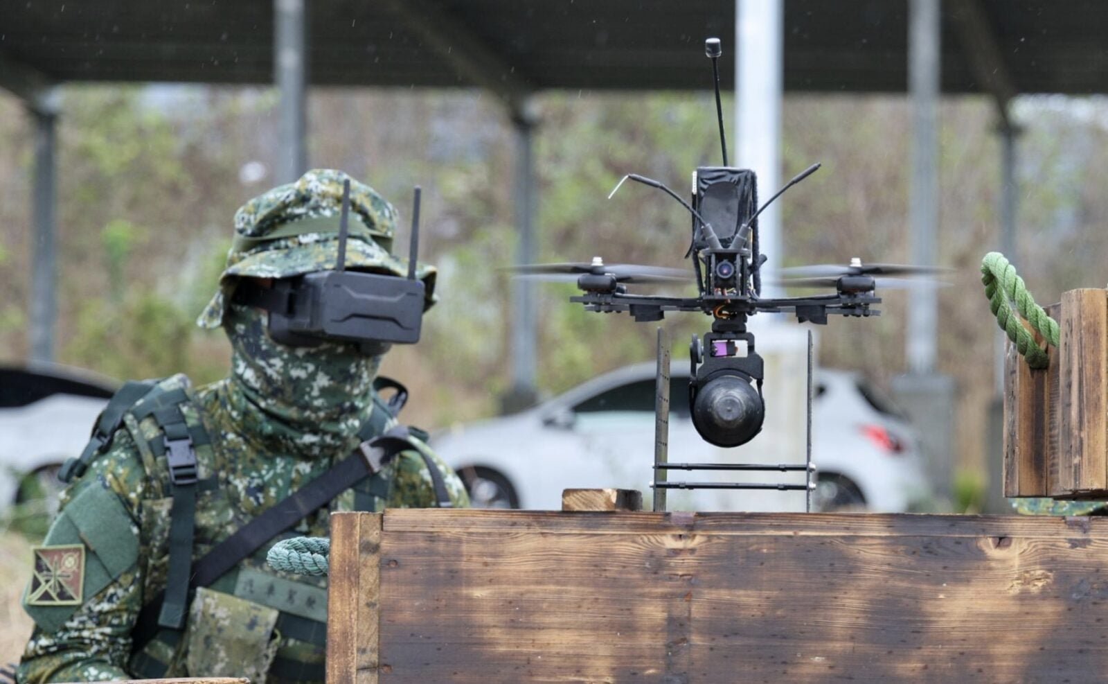 Taiwan Military Tests Urban Drone Warfare Tactics